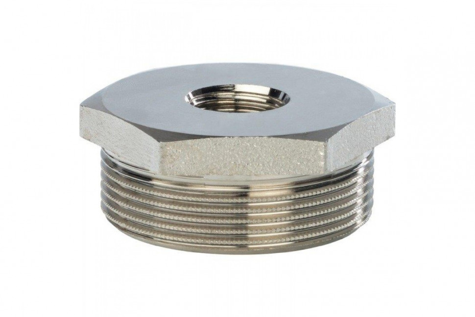Футорка 1 1/2"x1/2, никелированная STOUT