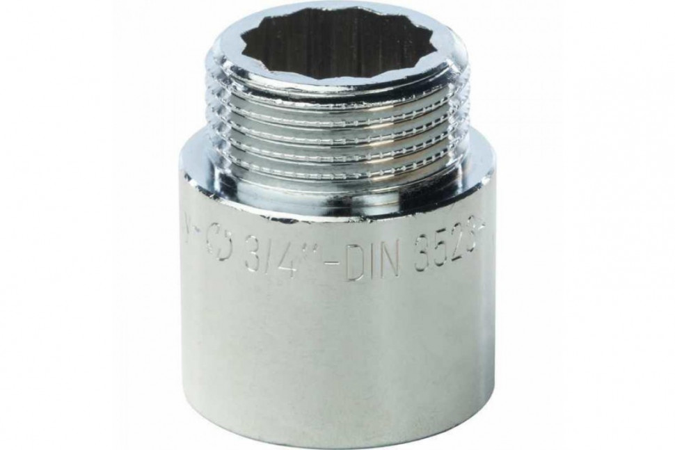 Удлинитель 3/4"x25, хромированный STOUT