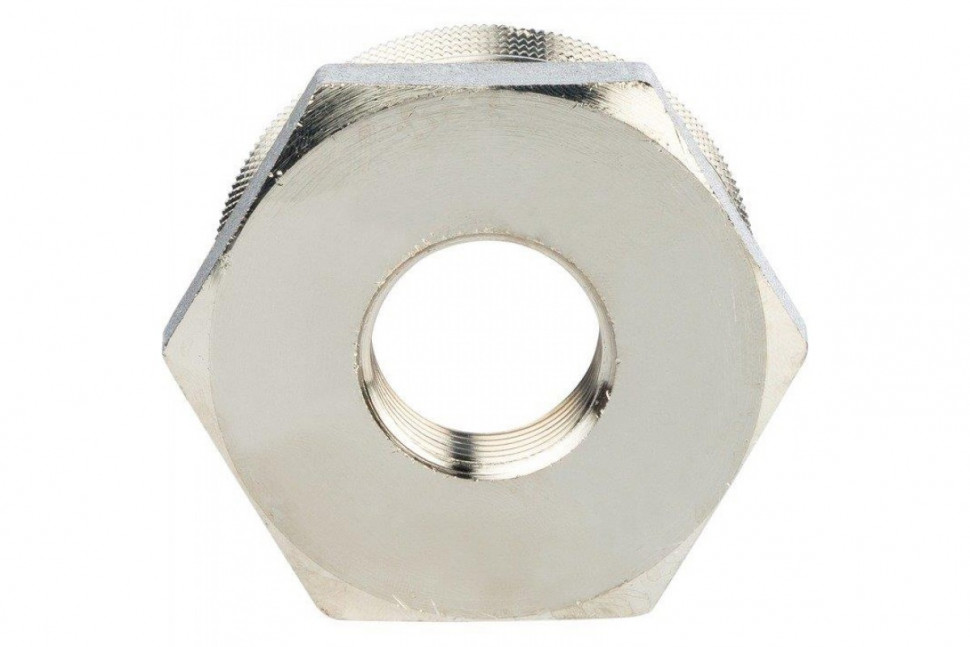 Футорка 1 1/2"x3/4, никелированная STOUT