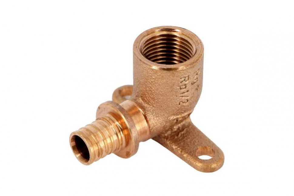 Угольник настенный с внутренней резьбой 16-Rp 1/2, короткий RX+ REHAU