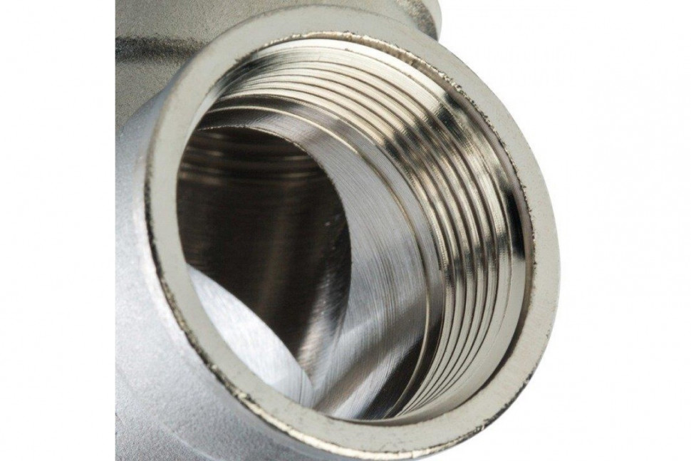 Тройник ВВ 1 1/4", никелированный STOUT