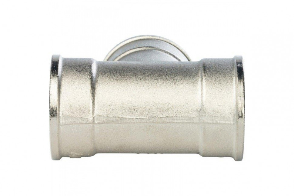 Тройник ВВ 1 1/4", никелированный STOUT