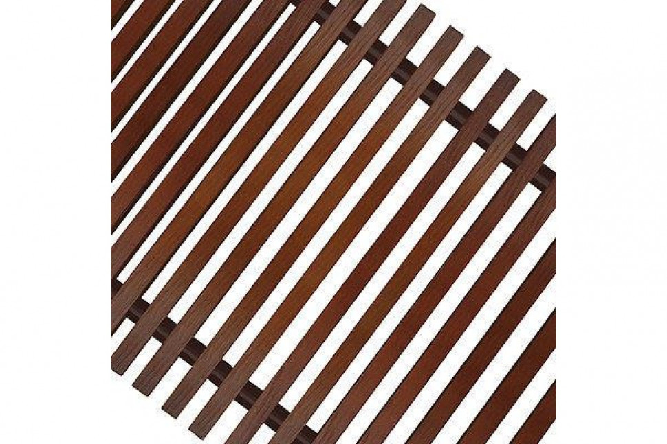 Решетка для конвектора деревянная 420-4000, темное дерево TechnoWarm