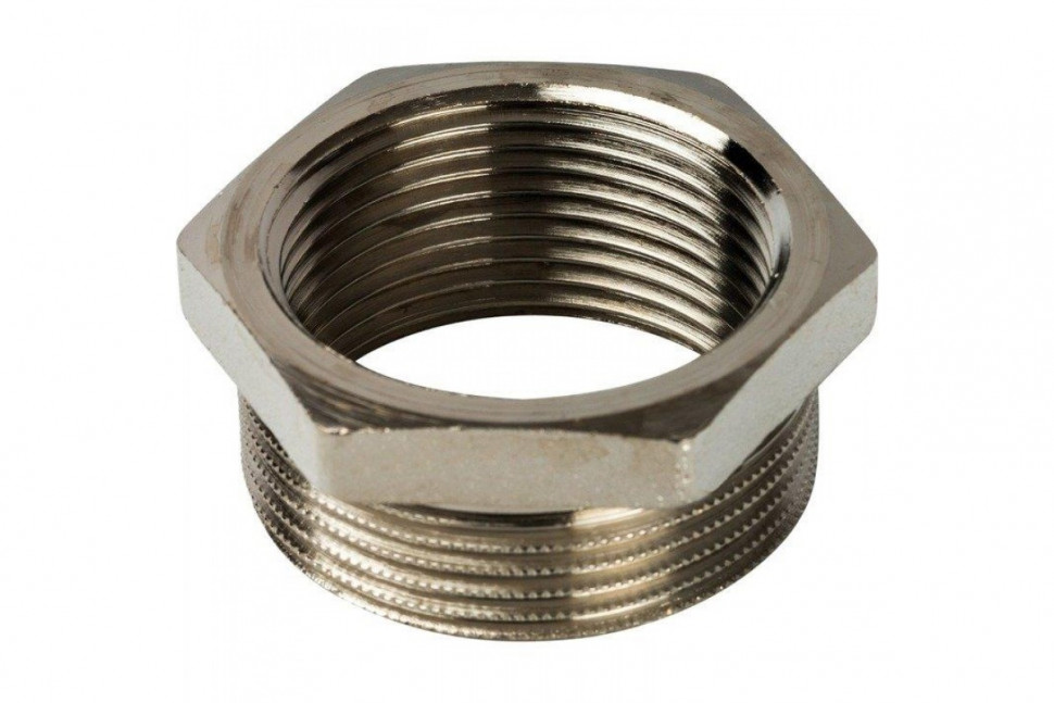 Футорка 1 1/4"x1", никелированная STOUT