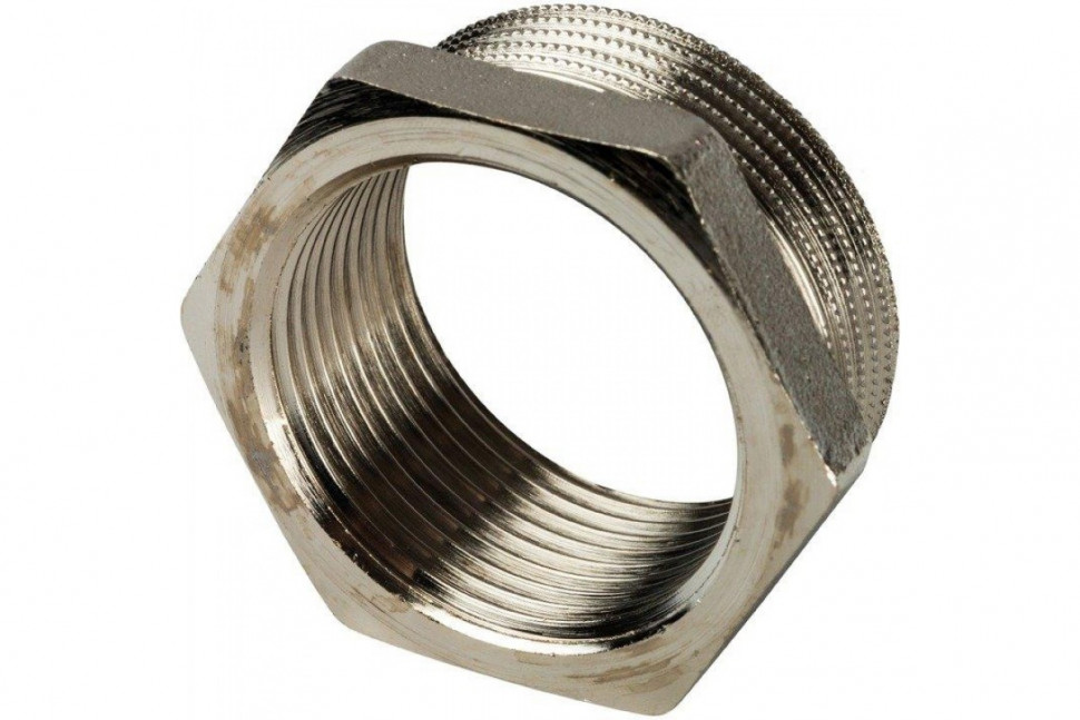 Футорка 1 1/4"x1", никелированная STOUT