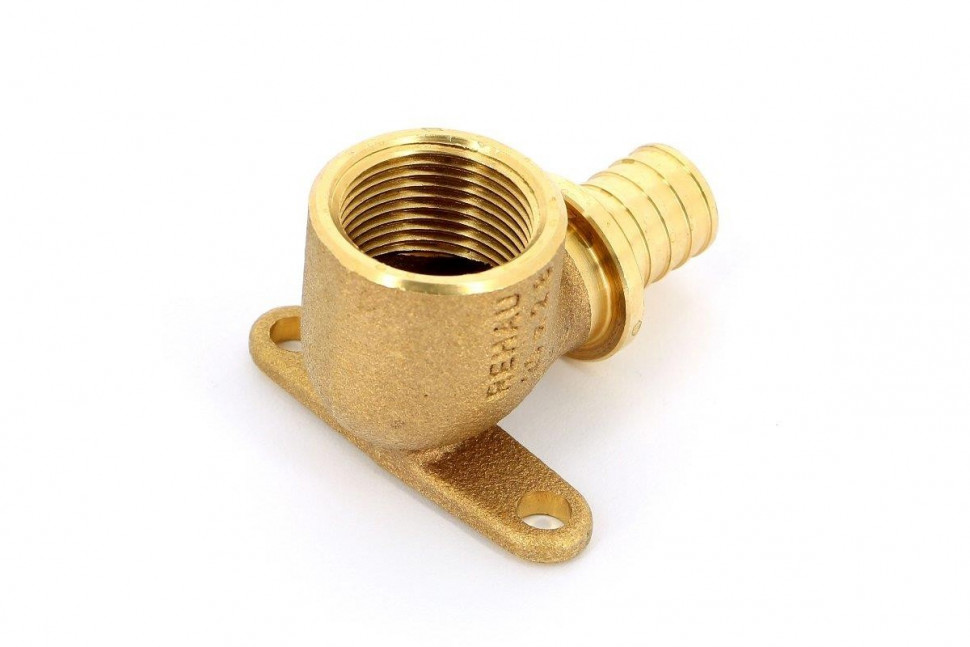 Угольник настенный с внутренней резьбой 25-Rp 3/4, короткий RX+ REHAU