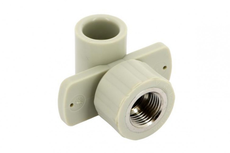 Колено настенное с внутренней резьбой 20x1/2" для гипсокартона PPR FV-Plast