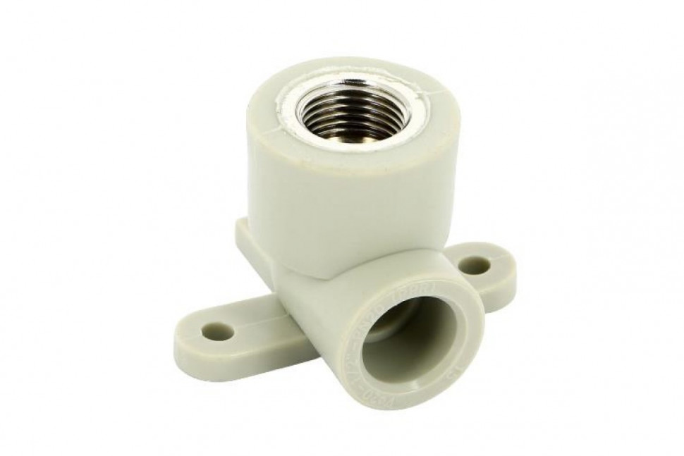 Колено настенное с металлической внутренней резьбой 20x1/2" PPR FV-Plast