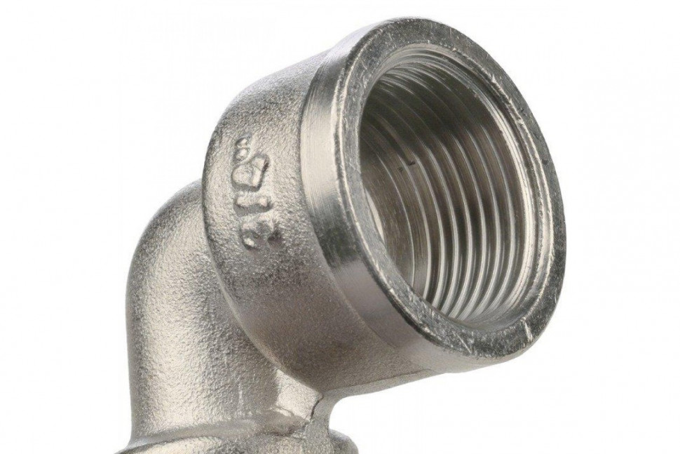Угольник ВВ 3/4x1/2, никелированный STOUT