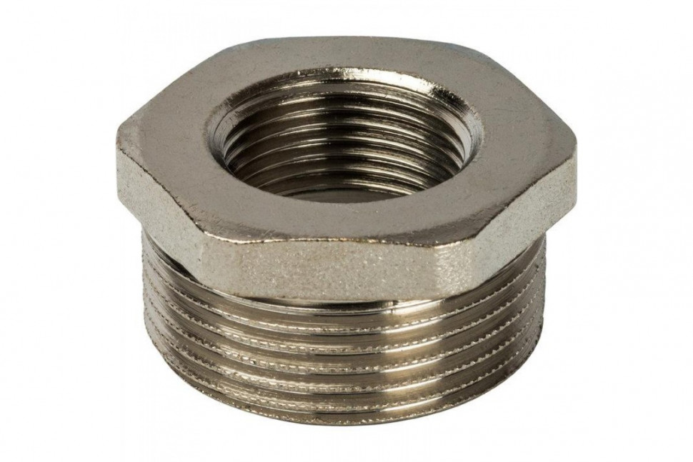 Футорка 1 1/4"x3/4, никелированная STOUT