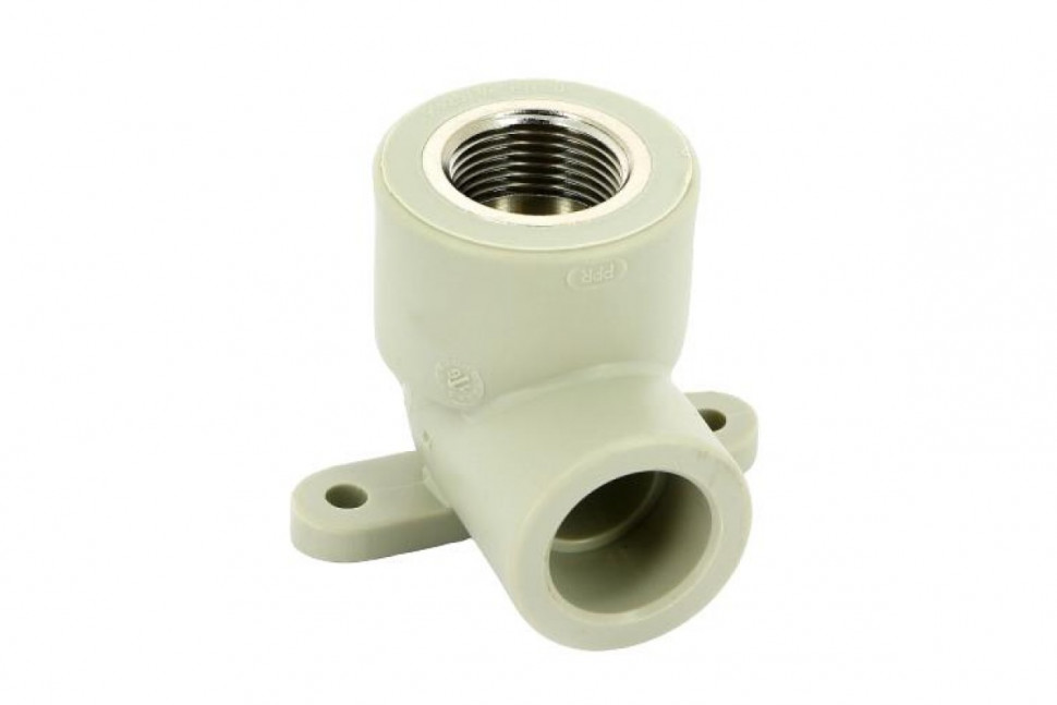 Колено настенное с металлической внутренней резьбой 25x3/4" PPR FV-Plast
