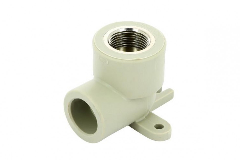 Колено настенное с металлической внутренней резьбой 25x3/4" PPR FV-Plast