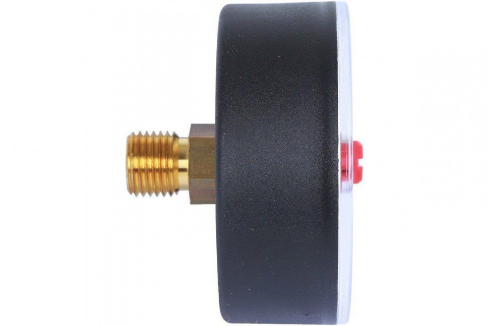 Манометр аксиальный 63 мм 1/4" с указателем предела, 0-4 бар STOUT