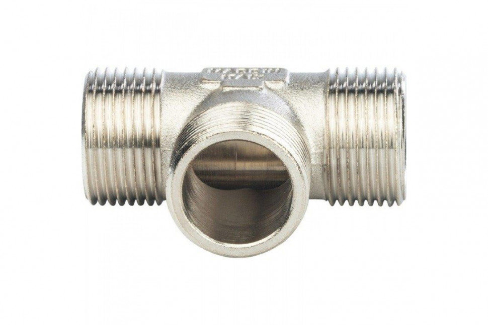 Тройник НН 1"x1"x1", никелированный STOUT