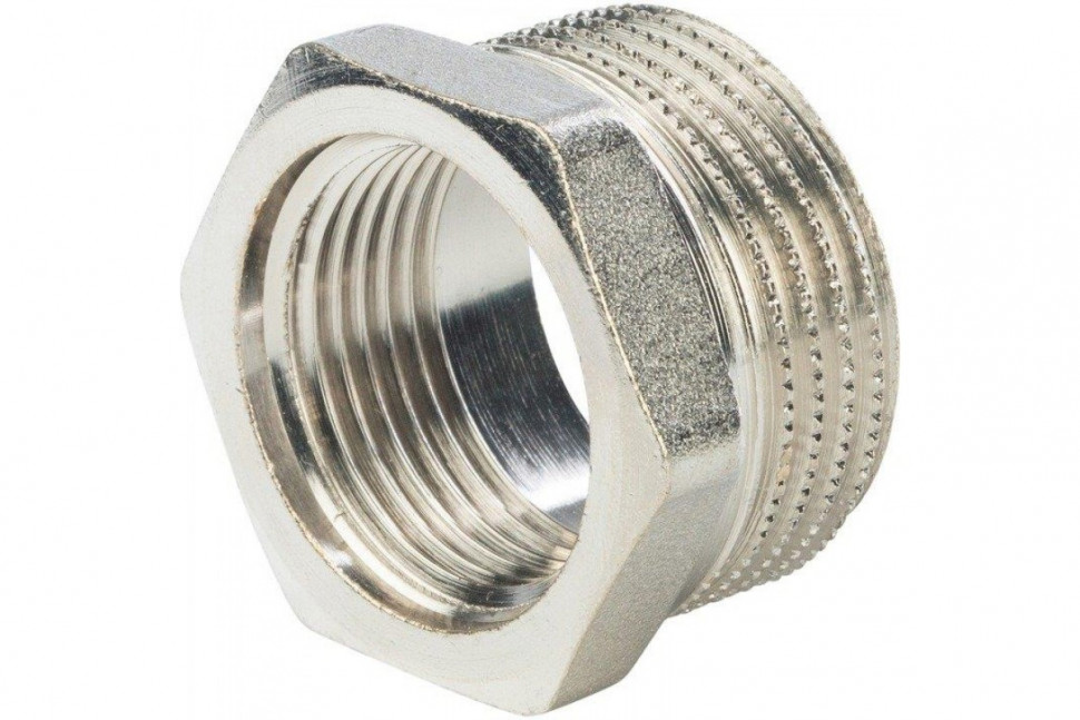 Футорка 1"x3/4", никелированная STOUT
