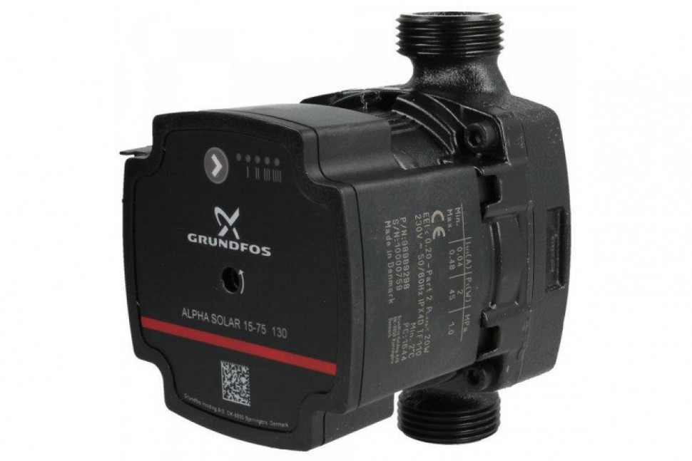 Насос циркуляционный ALPHA SOLAR 15-75 130 Grundfos