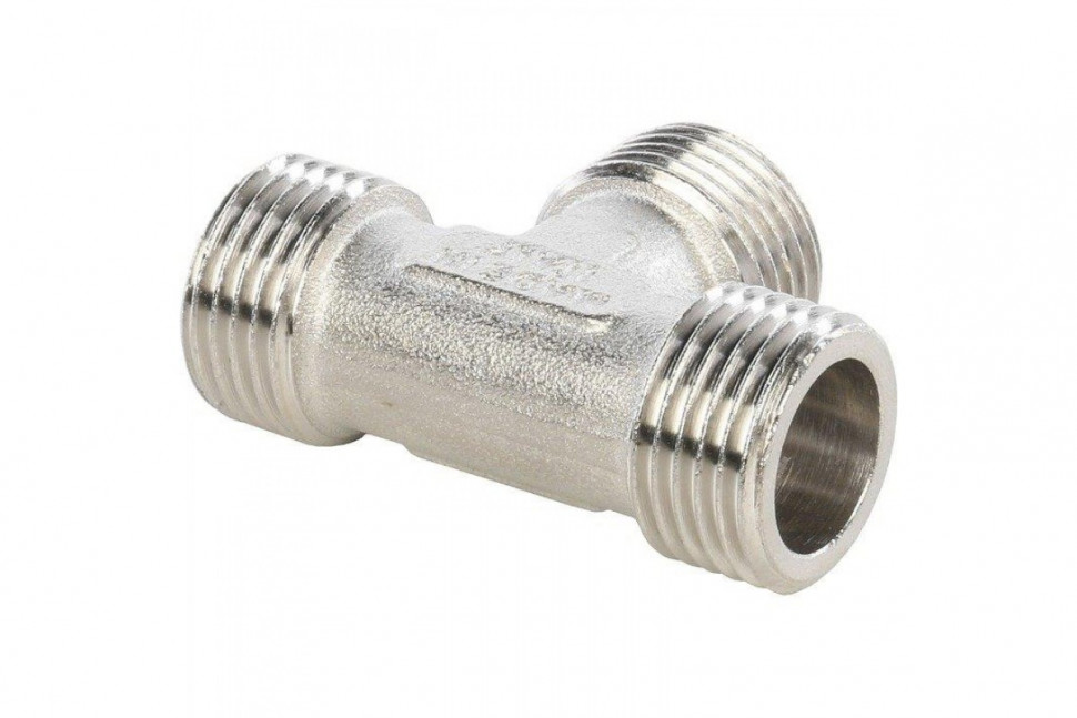 Тройник НН 1/2x1/2x1/2, никелированный STOUT
