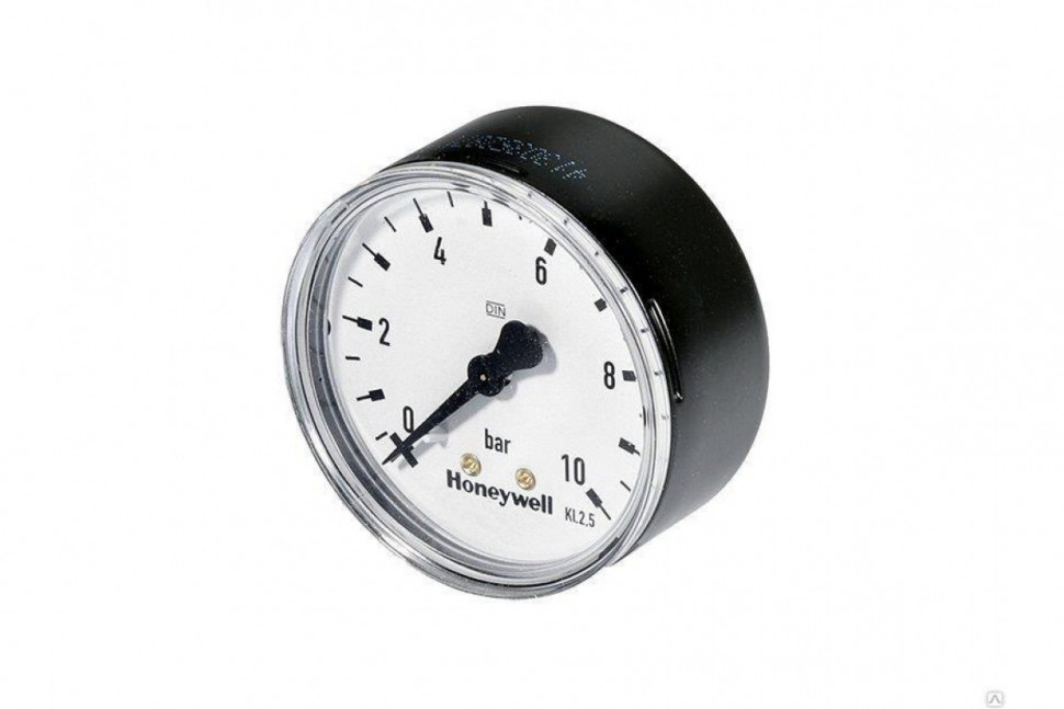 Манометр аксиальный 63 мм 1/4, 0-10 бар Honeywell