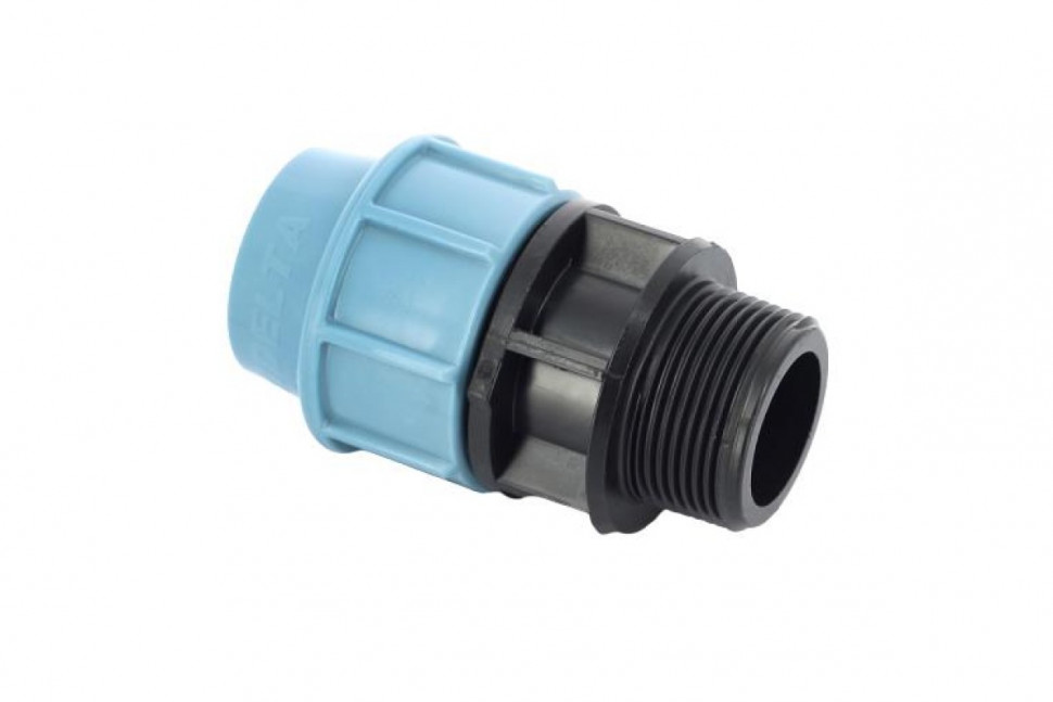 Муфта с наружной резьбой 32x1 1/4" ПНД Unidelta