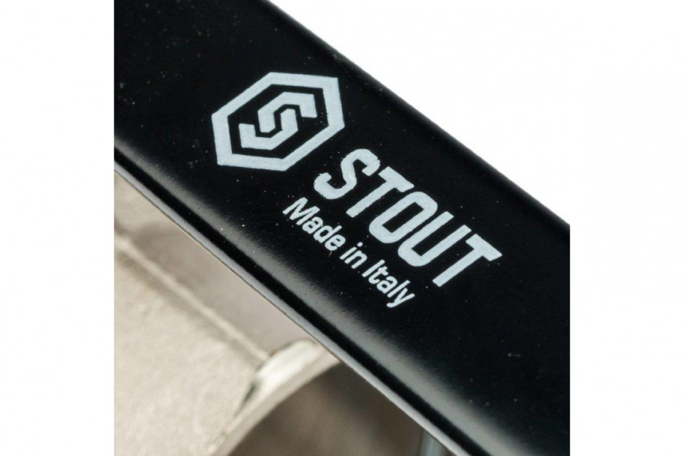 Кран шаровой полнопроходной ВР/НР 2", ручка рычаг STOUT