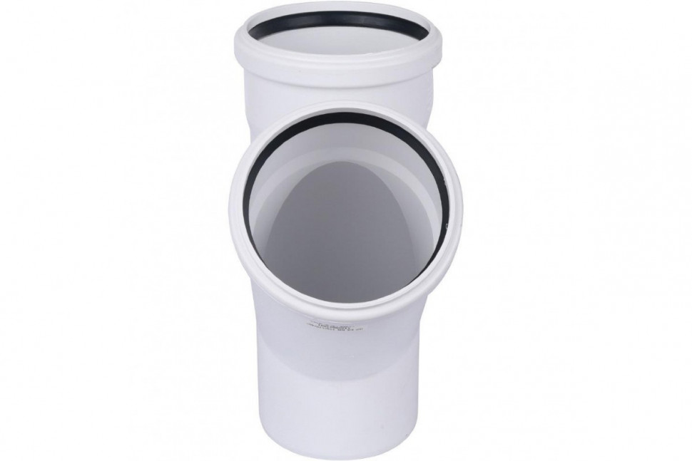 Тройник канализационный Raupiano Plus 110/110х45° REHAU