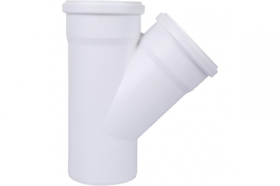 Тройник канализационный Raupiano Plus 110/110х45° REHAU