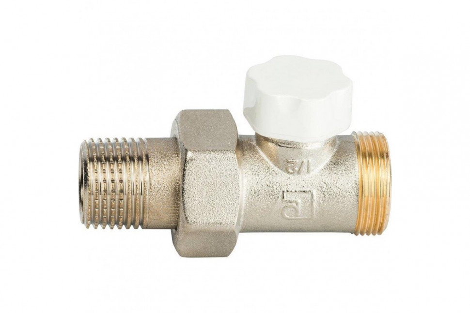 Клапан прямой запорно-балансировочный 1/2", подключение ЕК Luxor DD 131