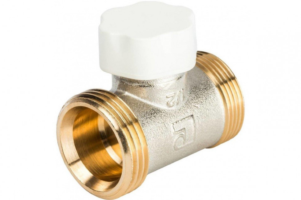 Клапан прямой запорно-балансировочный 1/2", подключение ЕК Luxor DD 131