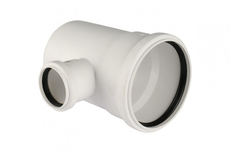 Тройник канализационный Raupiano Plus 110/50х87° REHAU