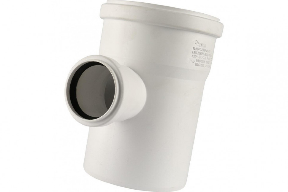 Тройник канализационный Raupiano Plus 110/50х87° REHAU