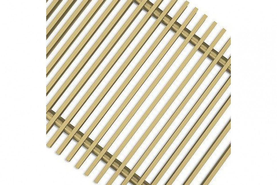 Решетка для конвектора алюминиевая 150-1000, золото TechnoWarm