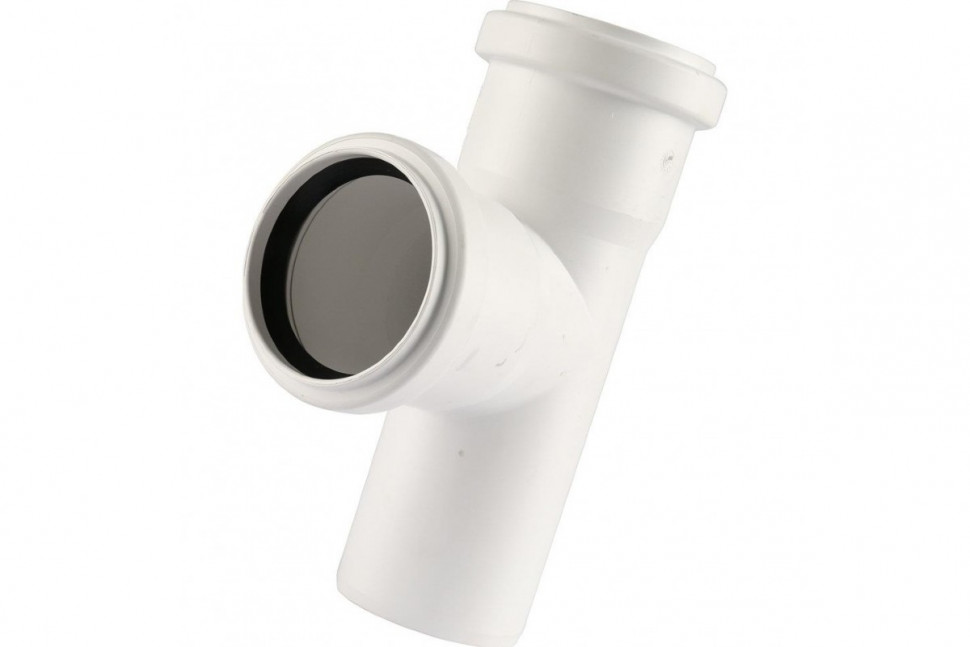Тройник канализационный Raupiano Plus 50/50х87° REHAU