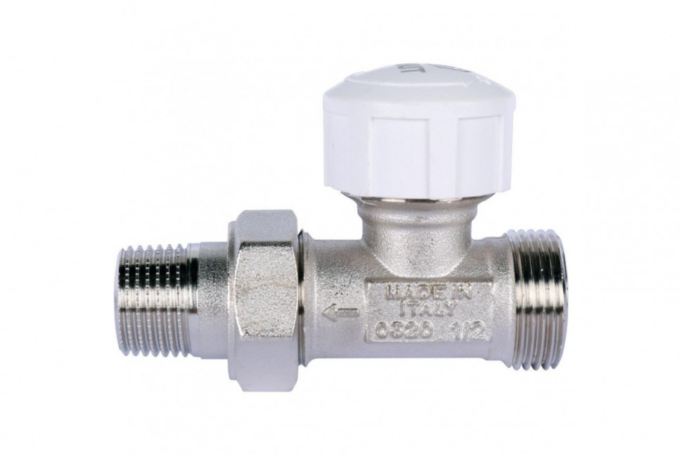 Клапан термостатический прямой 1/2" х 3/4" ЕК STOUT
