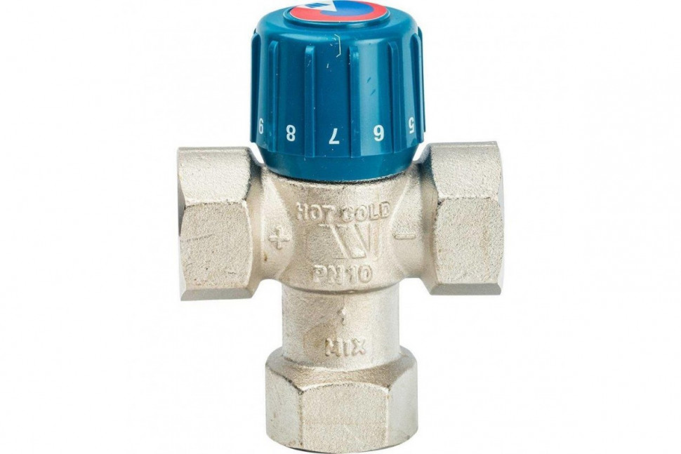 Клапан термостатический смесительный 1'' BР Aquamix, 25-50 C Watts