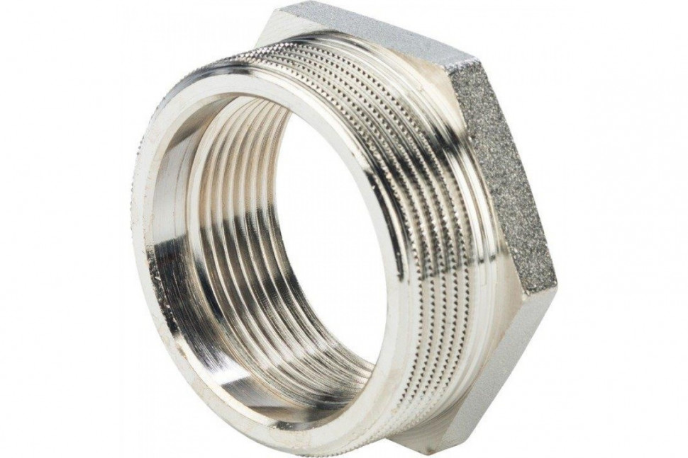 Футорка 2"x1 1/2", никелированная STOUT