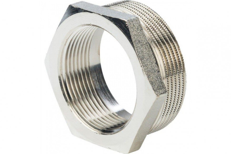 Футорка 2"x1 1/2", никелированная STOUT
