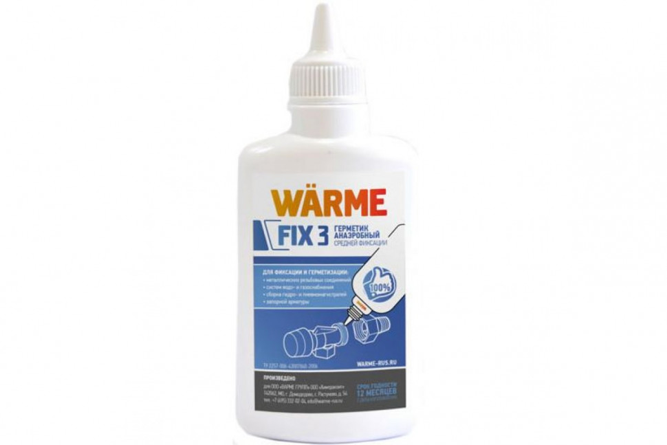 Герметик анаэробный FIX3 80г Warme