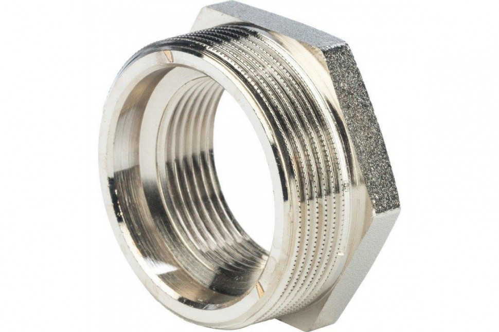 Футорка 2"x1 1/4", никелированная STOUT