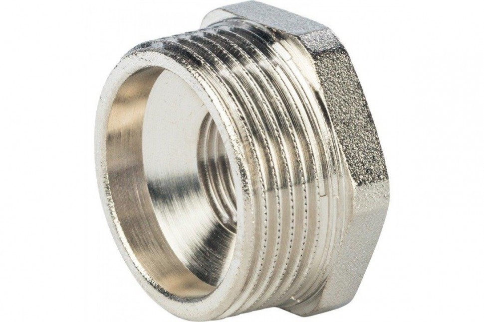 Футорка 2"x1/2", никелированная STOUT
